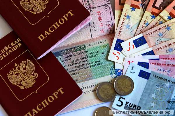 Шенген виза на 1 год, со 100% гарантией