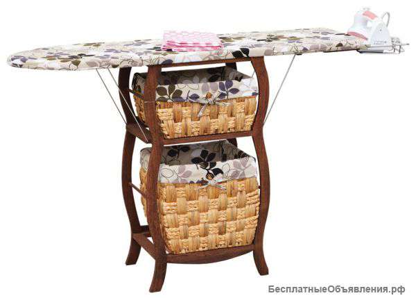 2в1. Гладильная доска+комод для белья