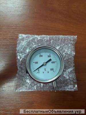 Термометр для пицца печи Ø 60 ММ T.MAX. 500 ° C 0 ДО + 500 °