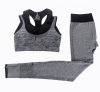 Спортивный костюм лосины+топ, XS