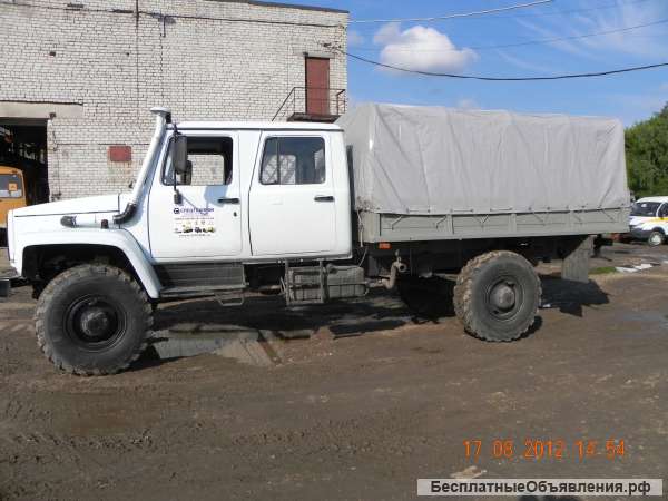 Двухрядная кабина, автомобиль двухрядка, дубль кабина газ