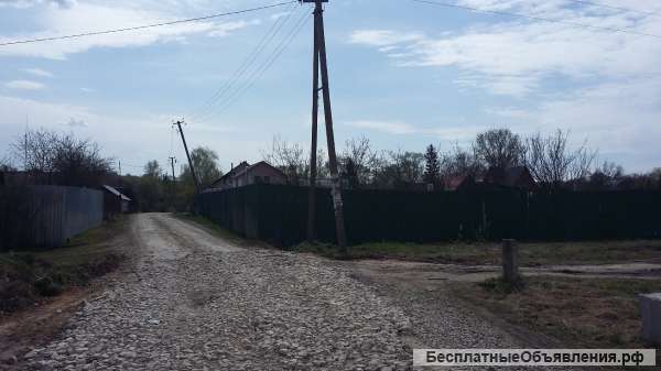 Земельный участок площадью 11 соток на границе Московской и Тульской областей. Зао