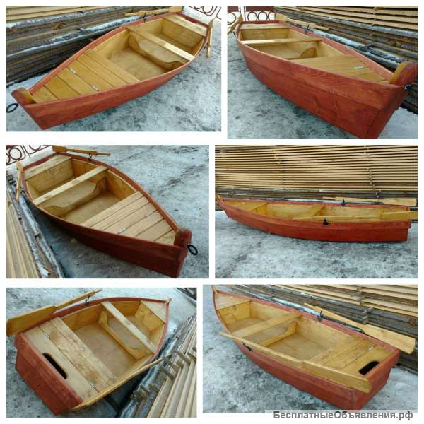4 метровая деревянная лодка