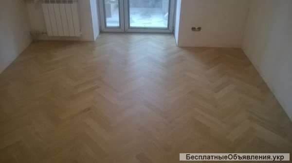 Шлифовка, циклевка ремонт паркета