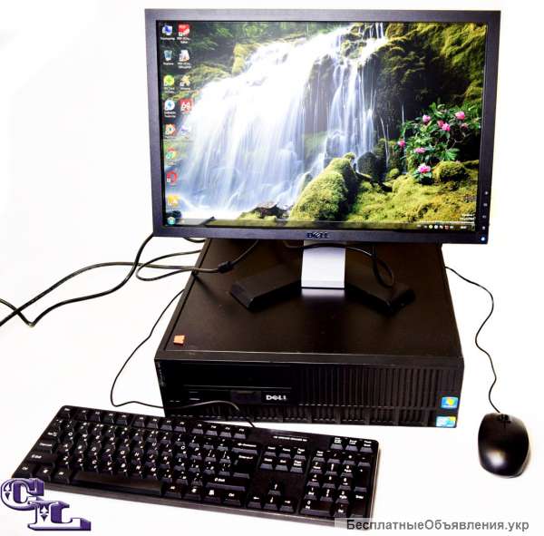 Комплект ПК Dell XE / E8400 2 ядра / RAM 4 / HHD 320 + монитор 19" + клавиатура + мышь