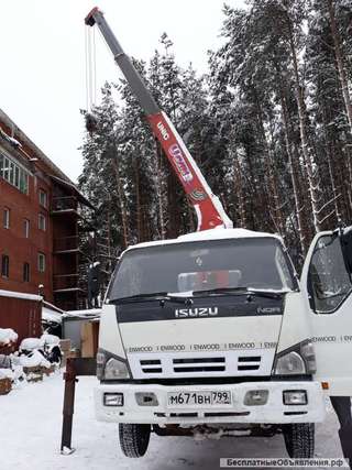 Японский манипулятор Isuzu 5 тонн б/у 2011 г