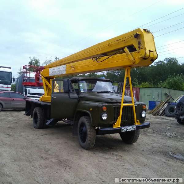 Автовышка двухколенная 18м