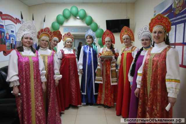 Прокат русских народных сарафанов и косовороток