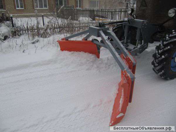 Отвал двухсекционный для «Ураган-2200»