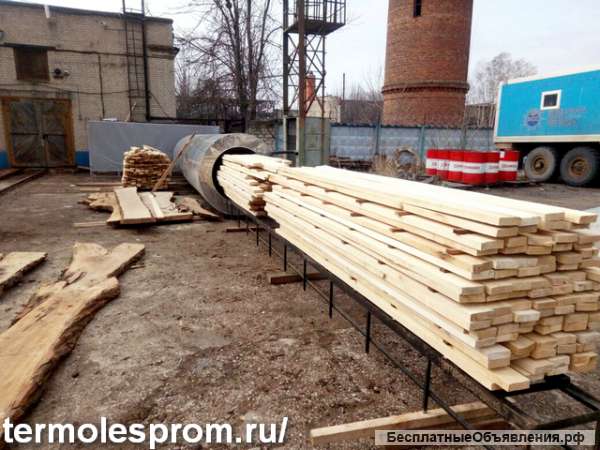 Установки для термообработки древесины