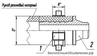 Узел присоединения рукава по ТПР.07.10.00.000
