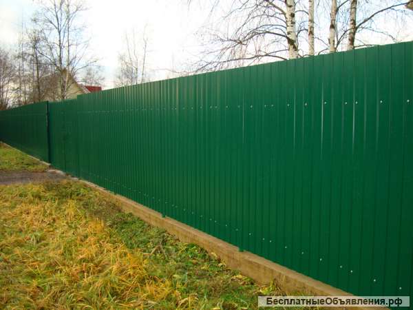 Навесы, заборы, козырьки, беседки