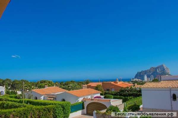 Недвижимость в Испании, Вилла с видами на море в Кальпе, Коста Бланка, Испания