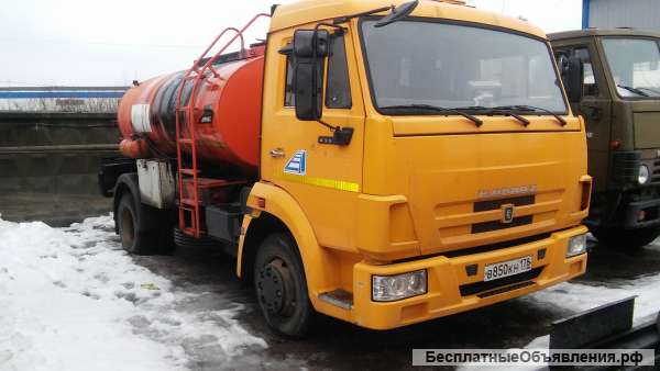 Автогудронатор ДС-39К на базе КАМАЗ, 2012