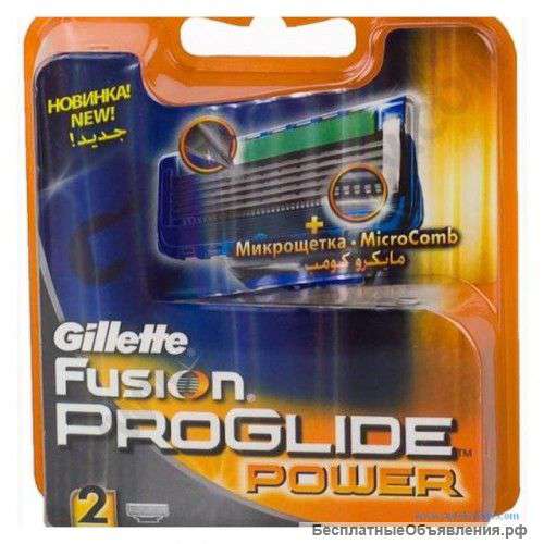 Продам сменные кассеты gillette