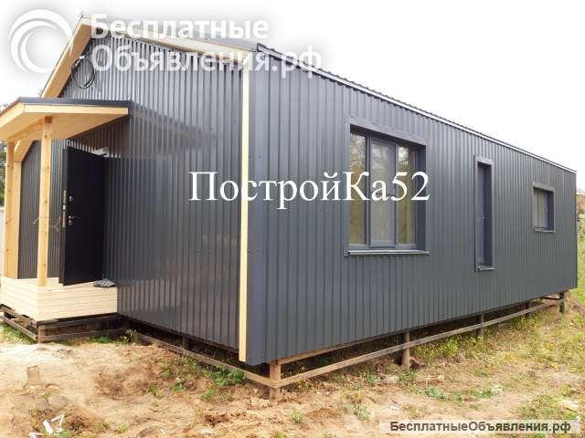 Каркасные дома на сваях в Нижнем Новгороде и области