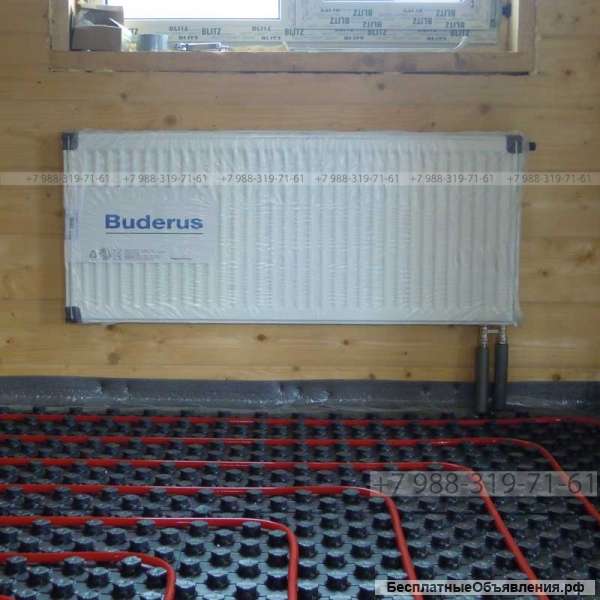 Монтаж систем отопления под ключ недорого