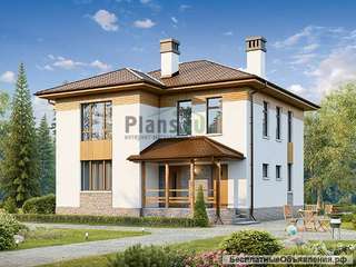 Проект каркасного дома 150 м2