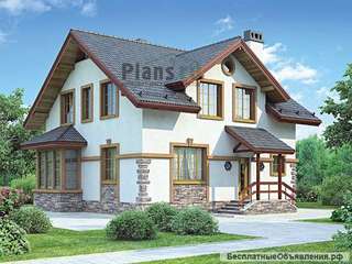 Роскошный каркасный дом