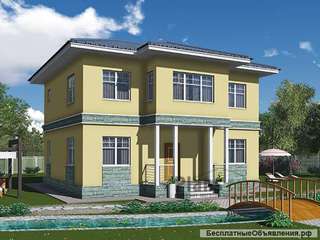 Проект каркасного дома более 150 кв.м.