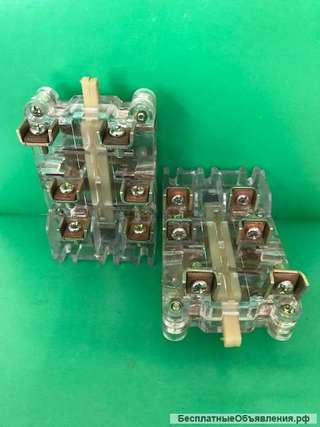 Контакты к контакторам и пускателям подвижные и неподвижные