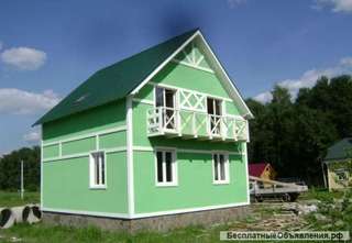Новый 2-х этажный жилой дом на участке 14 соток