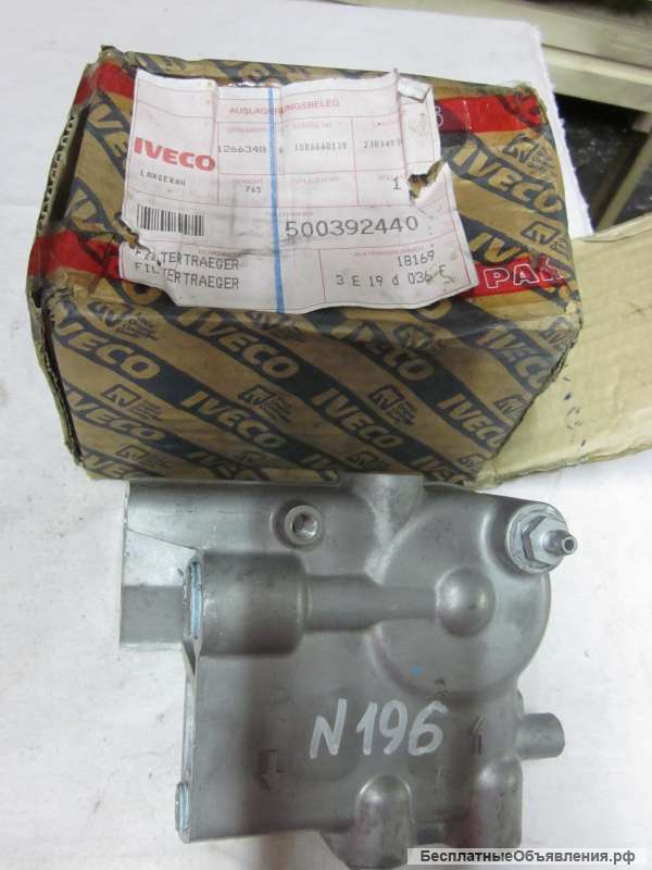 500392440 Кронштейн топливного фильтра для грузовых автомобилей IVECO/Cursor 8