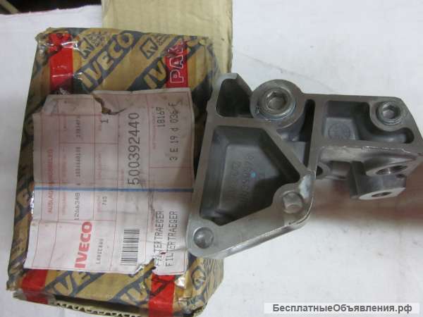 500392440 Кронштейн топливного фильтра для грузовых автомобилей IVECO/Cursor 8