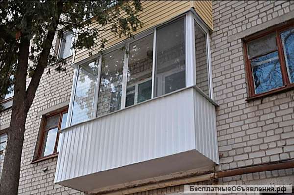 Облицовка лоджии по доступным ценам