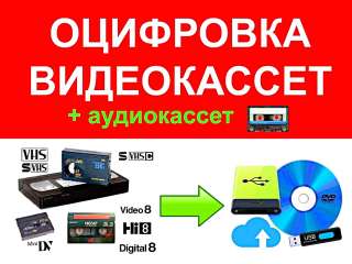 Оцифровка видеокассет
