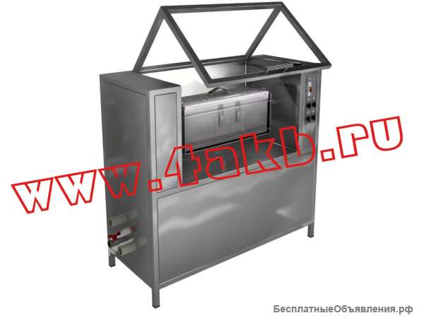 Установка для мойки и сушки акб из нержавеющей стали