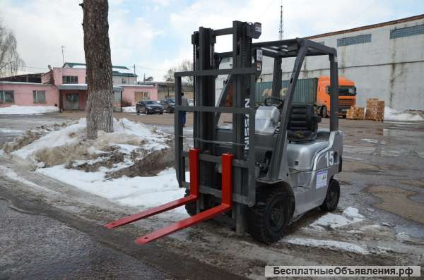 Бу японский погрузчик Nissan L01M15 1500 кг