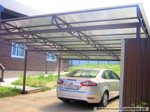 Навесы из Поликарбоната