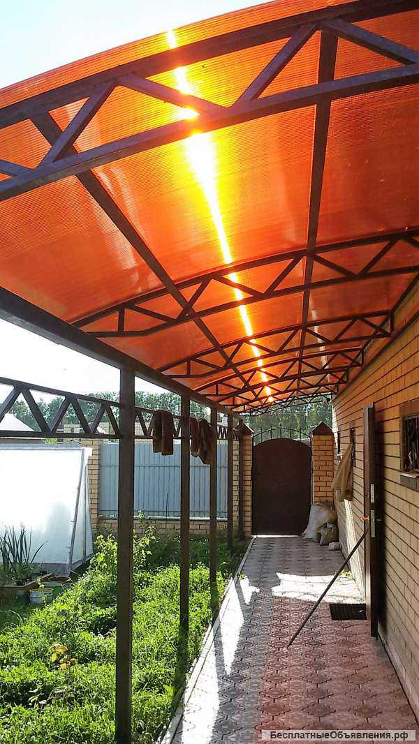 Навесы из Поликарбоната