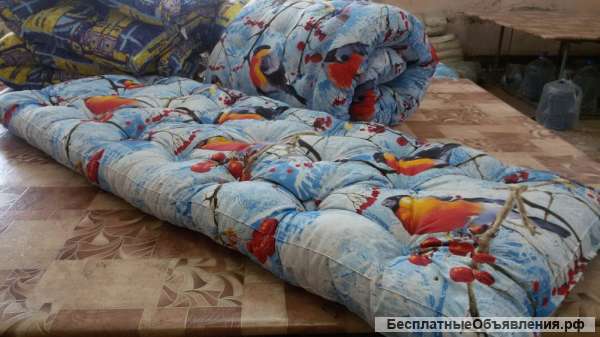 Матрасы, одеяла, подушки, постельное белье по ценам производителя