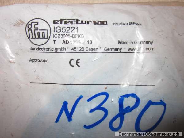 Датчик IG 5221 индукционный для грузовых автомобилей