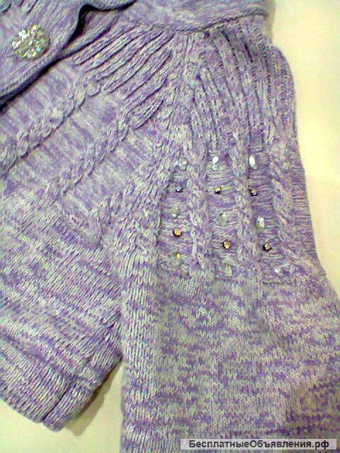 Кофта свитер на пуговицах 116 размер