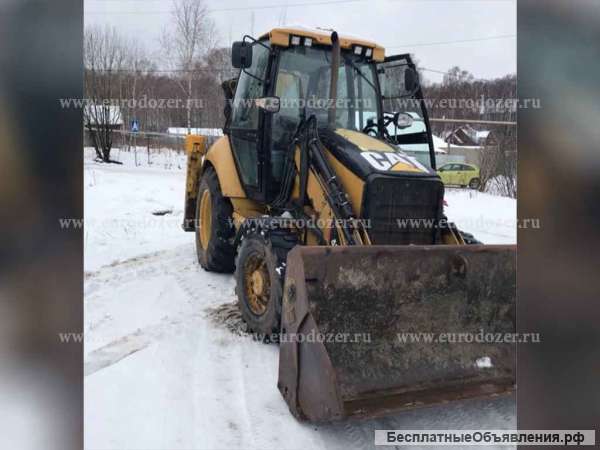 Экскаватор-погрузчик CAT 428, 6800 м/ч