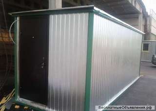 Блок контейнер бк-01/306 зима 6х2.4м