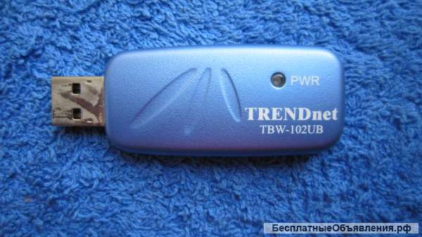 TRENDnet TBW-102UB Bluetooth USB адаптер High Power