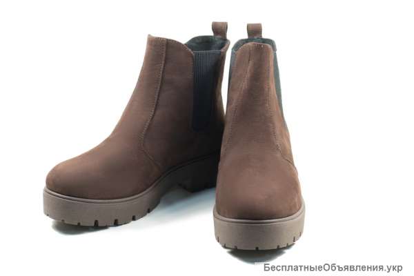 Ботинки коричневые