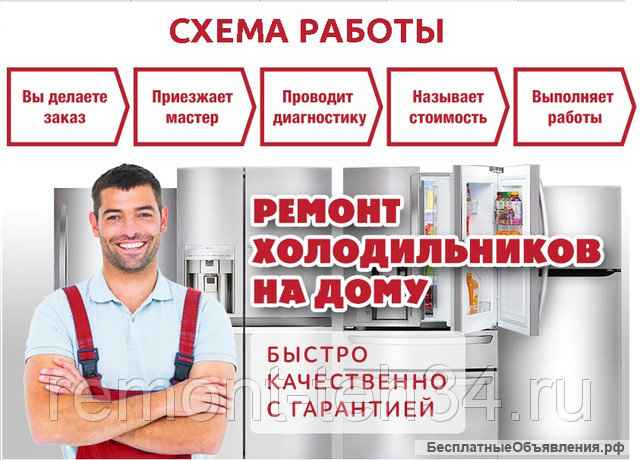 Ремонт холодильников и морозильных камер