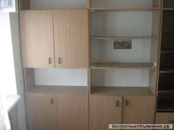 Шкафы, комод, диван, стол