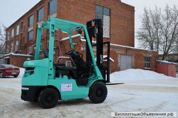 Дизельный погрузчик бу Mitsubishi 1,5 т. FD15NT