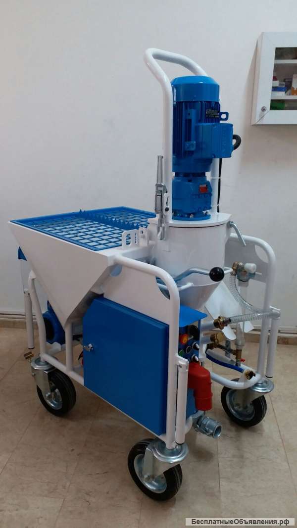 Штукатурная станция на 380 вольт, штукатурный агрегат