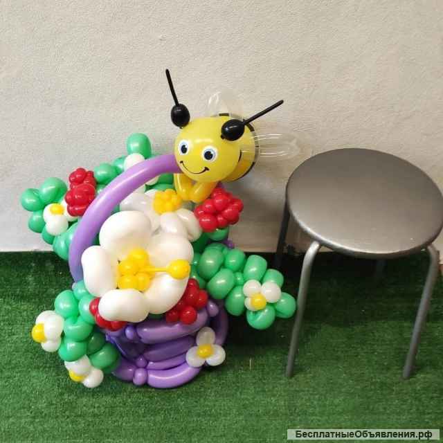 Курс «Аэродизайн. Оформление воздушными шарами» в Центре «Союз»