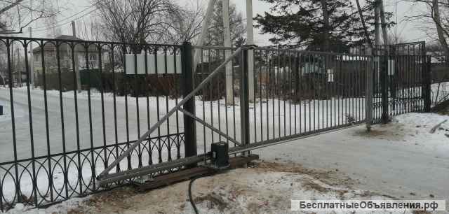 Изготовление откатных ворот