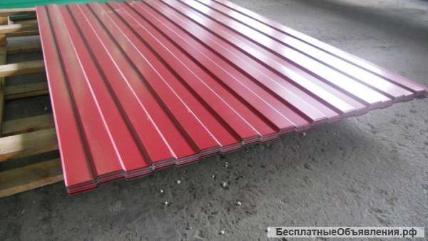 Профлист С8-1150х2000 мм RAL3005 стальной