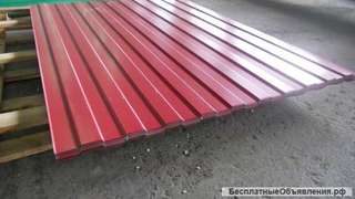 Профлист С8-1150х2000 мм RAL3005 стальной