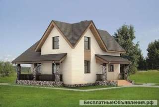 Уютный маленький коттедж 10 х 10 м